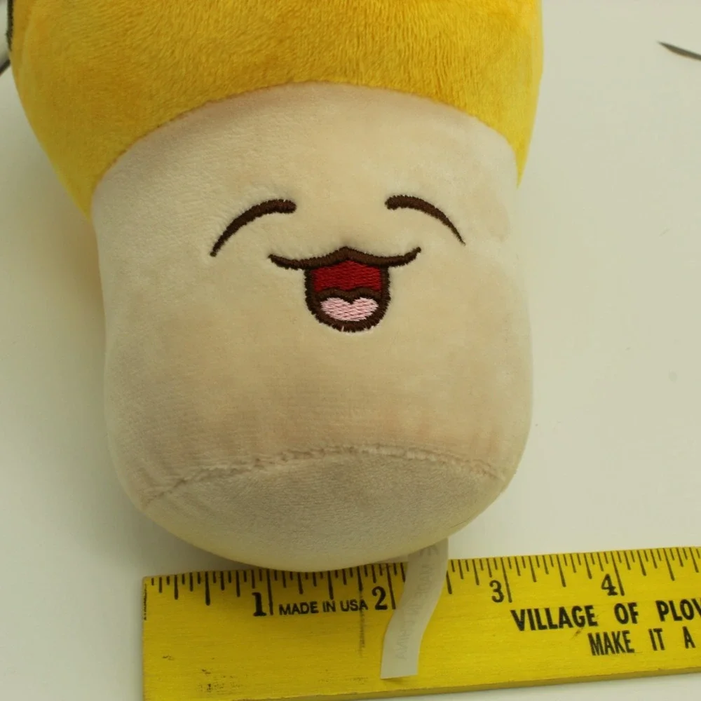 Plants vs Zombies‎ Linxin Sun-Shroom Yellow Plush PvZ Stuffed Toy with String